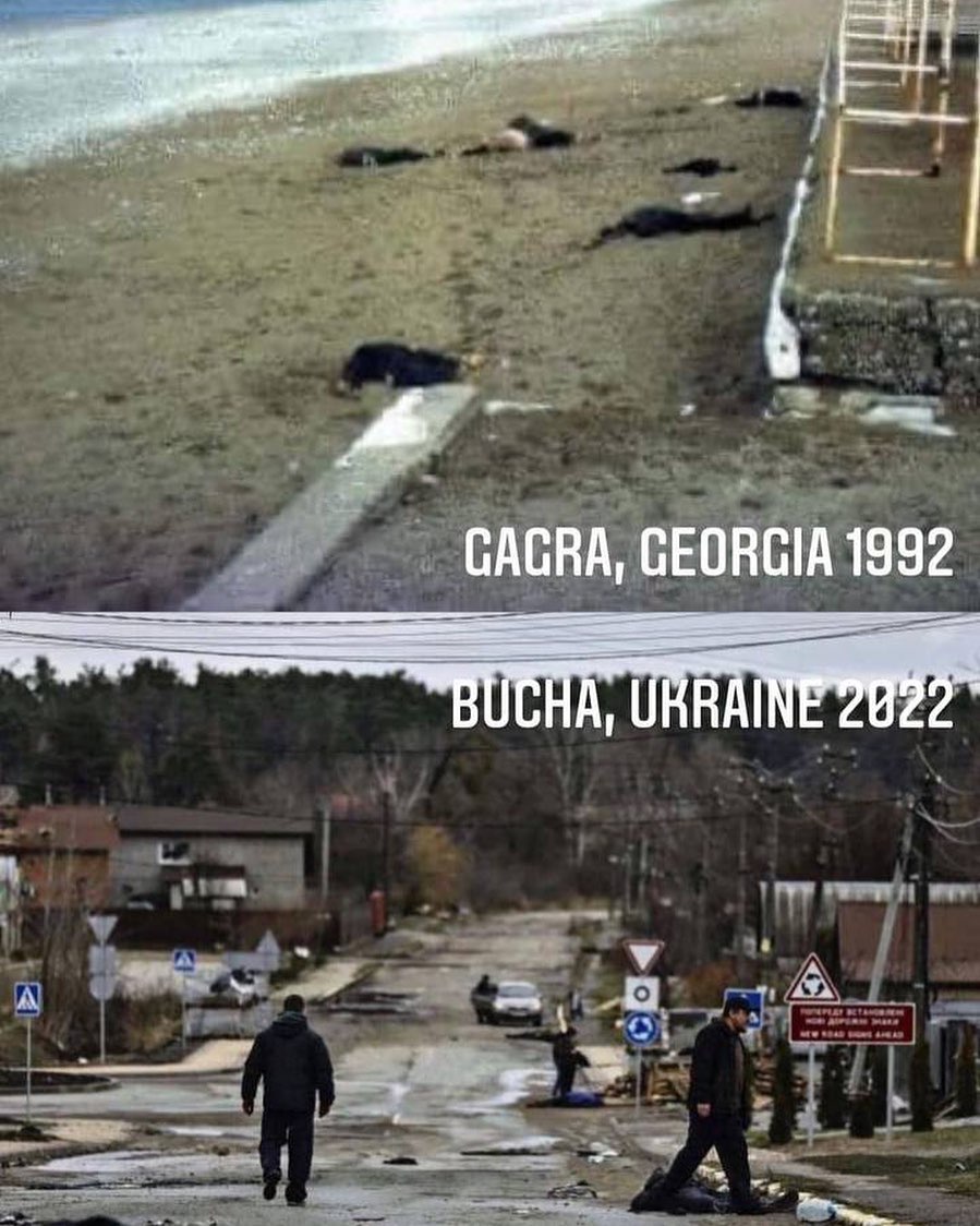 Ведущая Тала Калатай сравнила действия россиян в Украине и Грузии: в Гагре было то же, что и в Буче